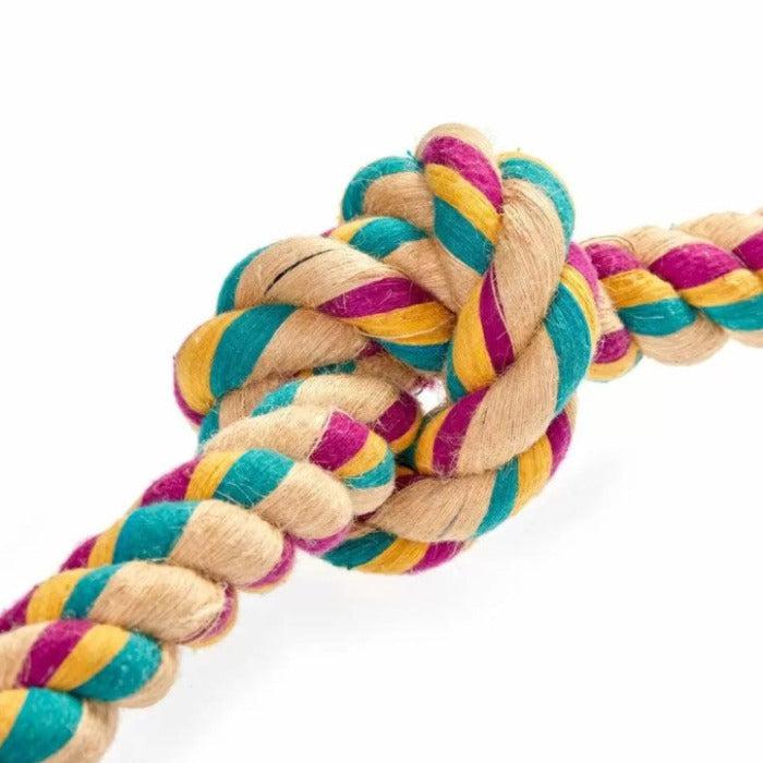 Green & Wilds | Big Rope 3 Knot - Eco Dog Toy-Green & Wilds-Love My Hound