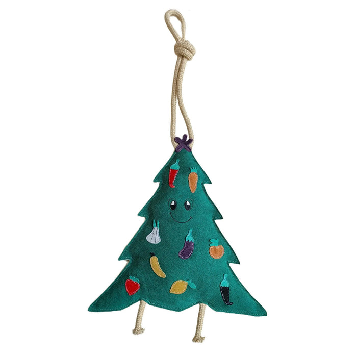 Green & Wilds | Carol the Christmas Tree - Eco Dog Toy-Green & Wilds-Love My Hound