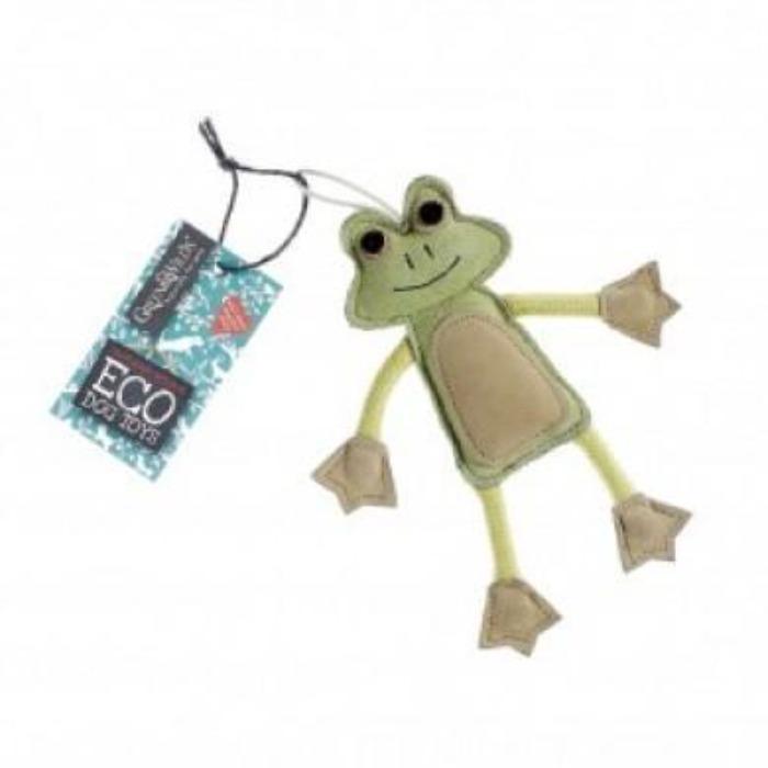 Green & Wilds | Eco Dog Toy - Francois Le Frog-Green & Wilds-Love My Hound