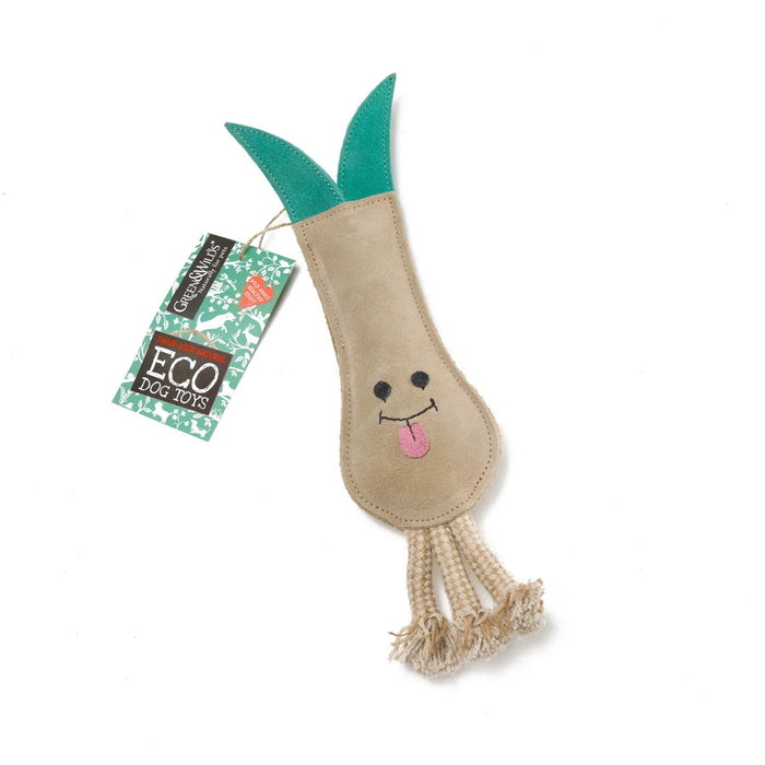Green & Wilds | Eco Dog Toy - Lenny the Leek-Green & Wilds-Love My Hound