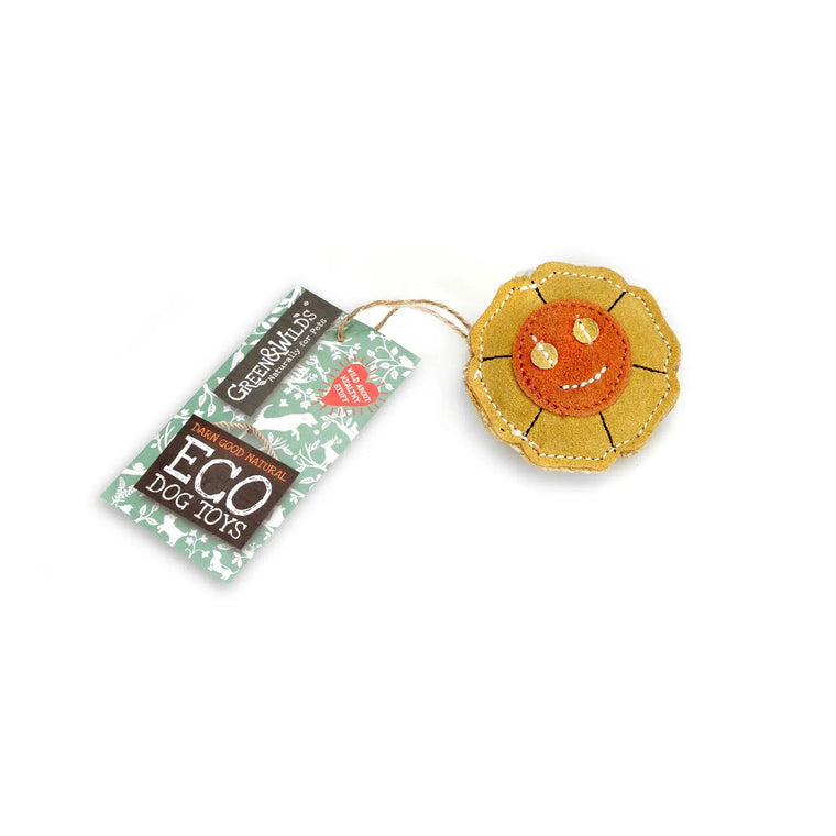 Green & Wilds | Eco Dog Toy - Sylvia the Sunflower