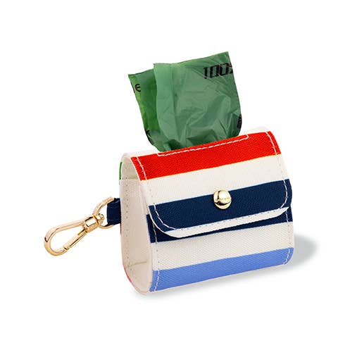 Kate Spade New York | Adventure Stripe - Poop Bag Holder-Kate Spade New York-Love My Hound