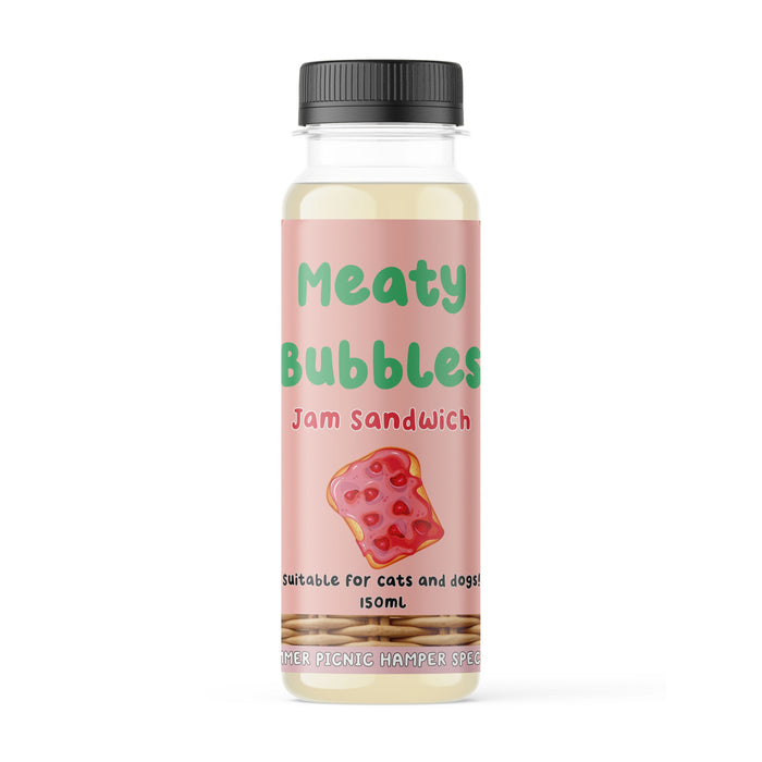 Meaty Bubbles | Summer picnic box 4 x 150ml English picnic flavours-Meaty Bubbles-Love My Hound