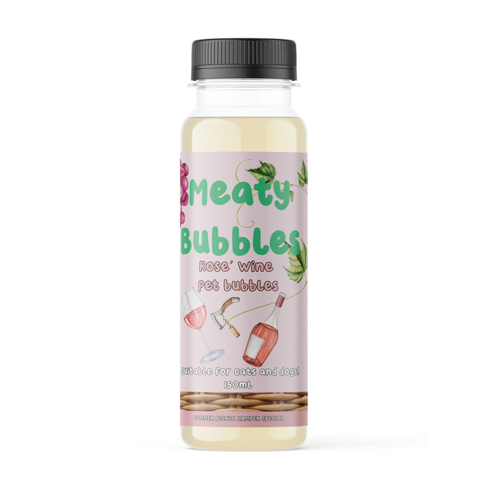 Meaty Bubbles | Summer picnic box 4 x 150ml English picnic flavours-Meaty Bubbles-Love My Hound