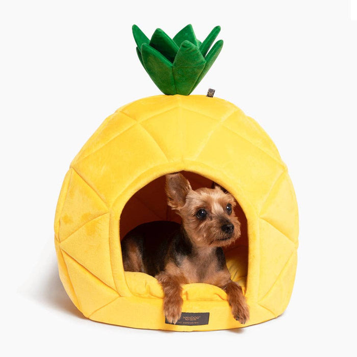 Nandog | Pineapple Dog and Cat Bed-Nandog Pet Gear-Love My Hound