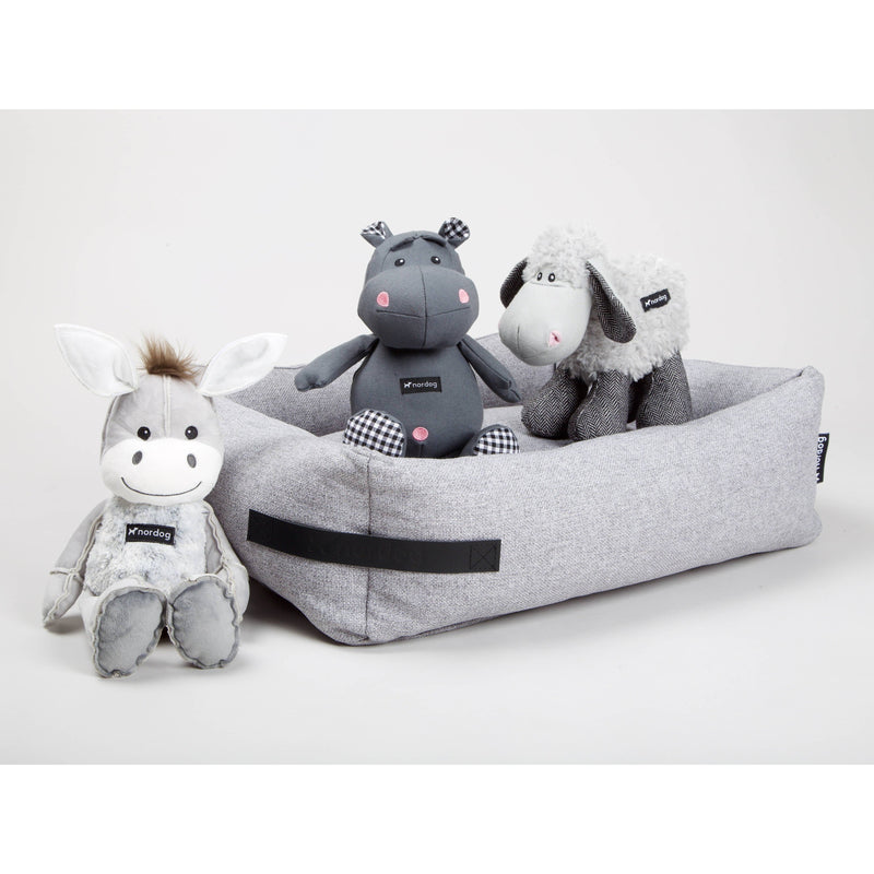 Nordog | Henny The Hippo Grey - Plush Dog Toy-Nordog-Love My Hound