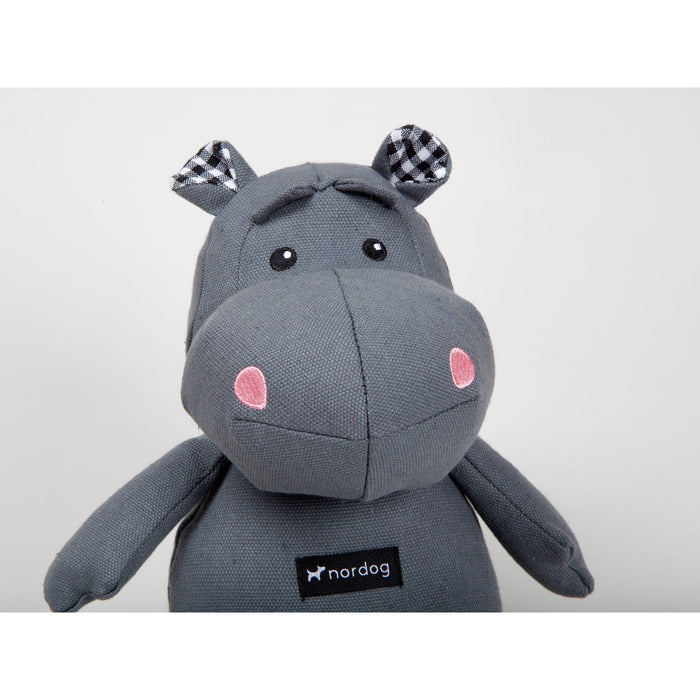 Nordog | Henny The Hippo Grey - Plush Dog Toy-Nordog-Love My Hound