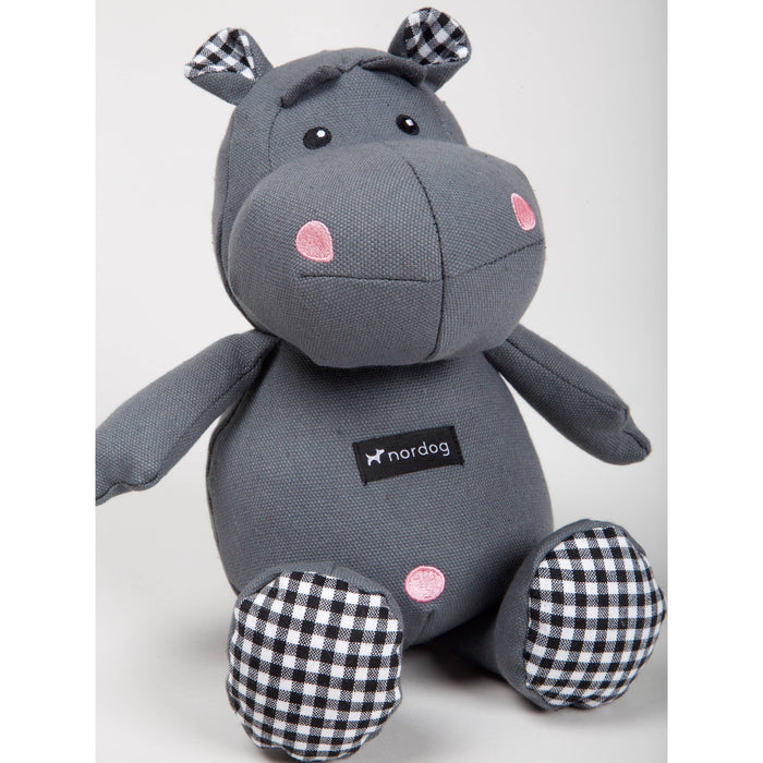 Nordog | Henny The Hippo Grey - Plush Dog Toy-Nordog-Love My Hound