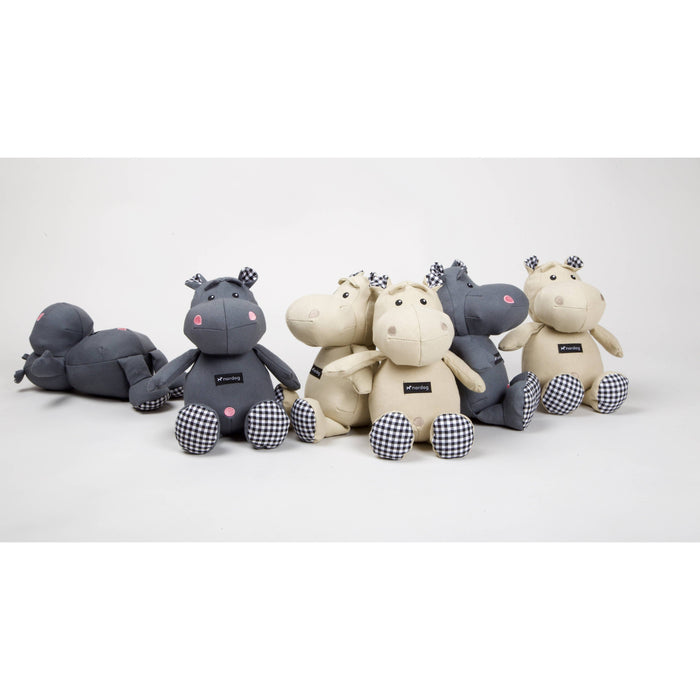 Nordog | Henny The Hippo Grey - Plush Dog Toy-Nordog-Love My Hound