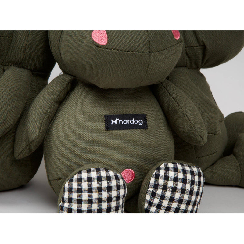 Nordog | Henny The Hippo Olive - Plush Dog Toy-Nordog-Love My Hound