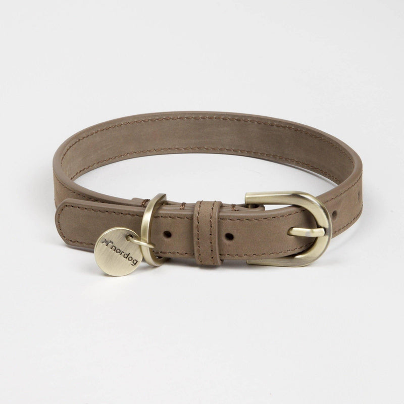 Nordog | Thomas Dog Collar Nougat-Nordog-Love My Hound