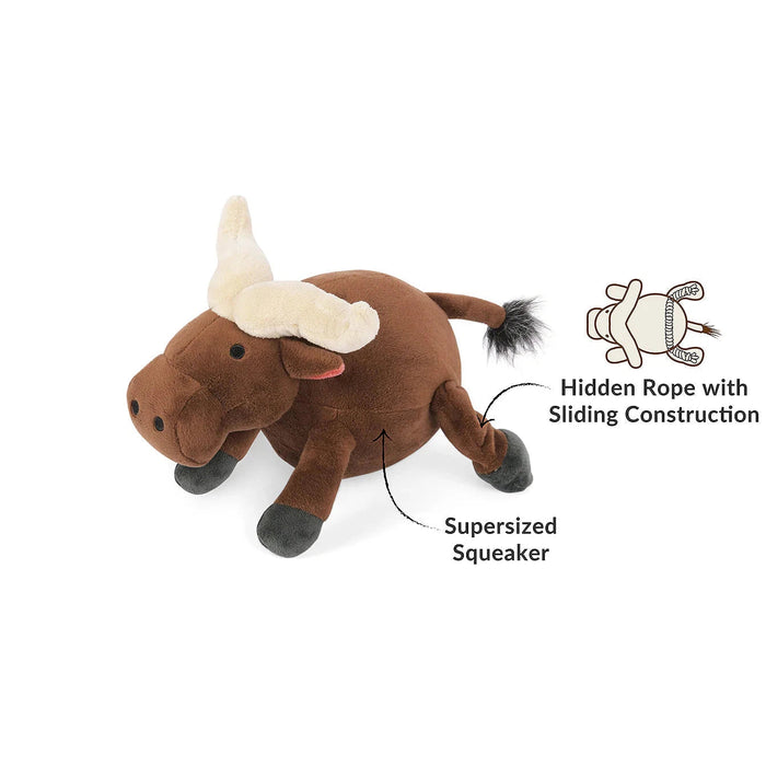 P.L.A.Y | Big 5 of Africa - Cape Buffalo Plush Dog Toy-P.L.A.Y-Love My Hound