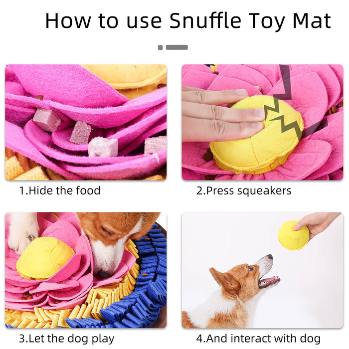 PawzNDogz | Divine Lotus™ Anti-Bite Snuffle Mat | Challenge Level 3-PawzNDogz-Love My Hound