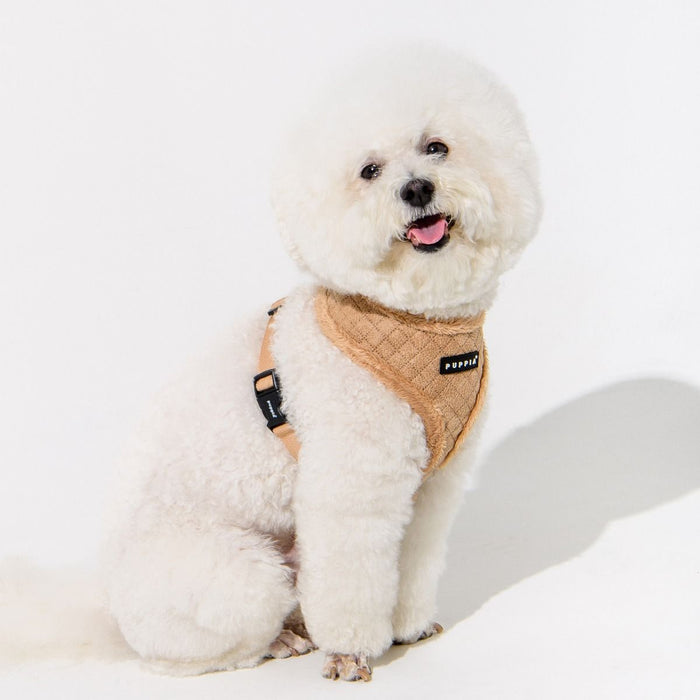 Puppia | Douglas Dog Harness (A) - Beige-Puppia-Love My Hound