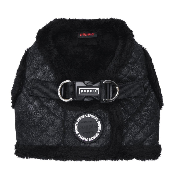 Puppia | Douglas Dog Vest Harness Black (B)-Puppia-Love My Hound