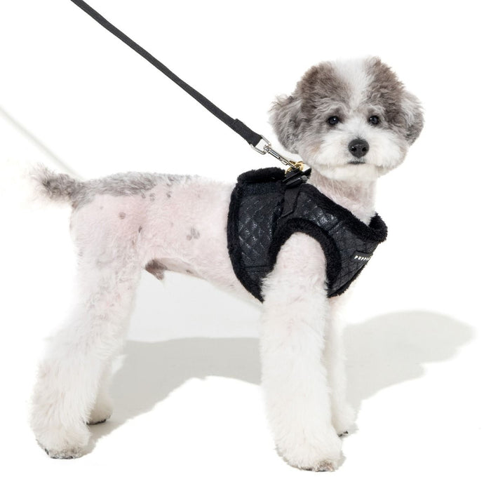 Puppia | Douglas Dog Vest Harness Black (B)-Puppia-Love My Hound