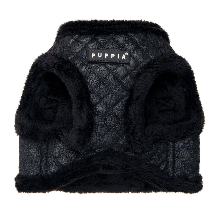 Puppia | Douglas Dog Vest Harness Black (B)