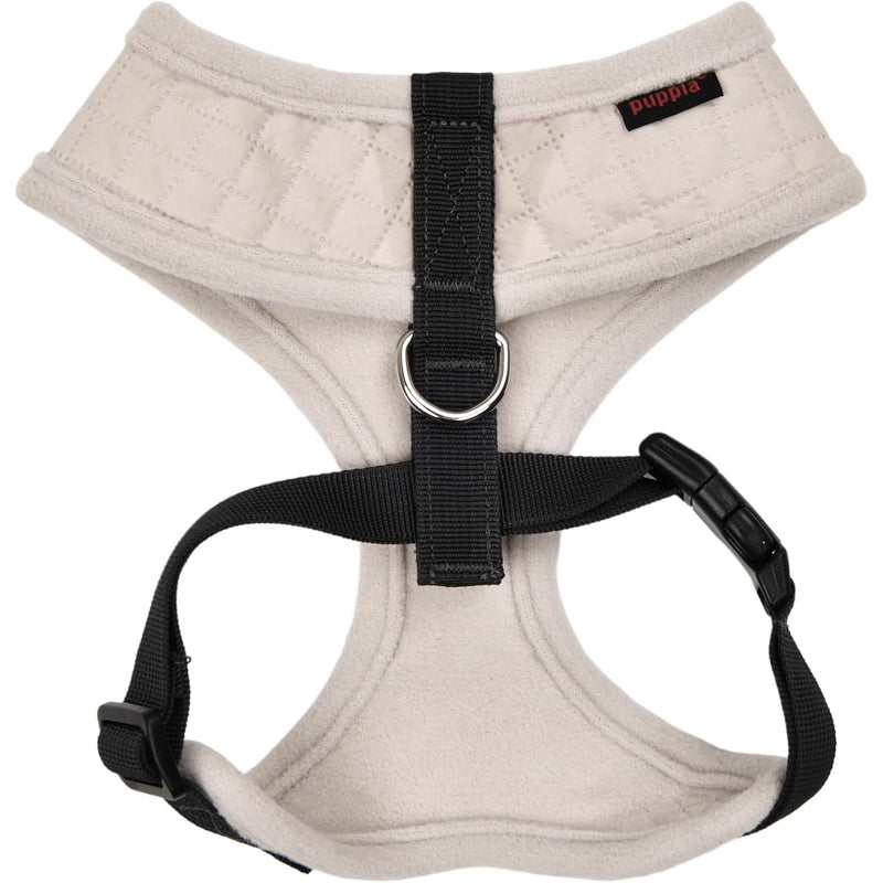 Puppia | Irvin Quilted Dog Harness (A) - Cream-Puppia-Love My Hound