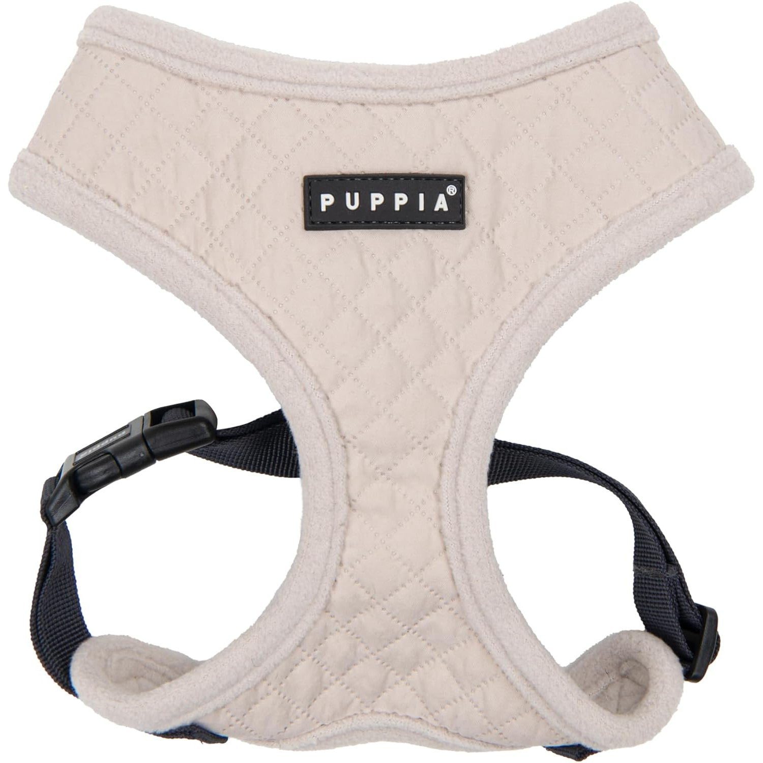 Puppia | Irvin Quilted Dog Harness (A) - Cream-Puppia-Love My Hound