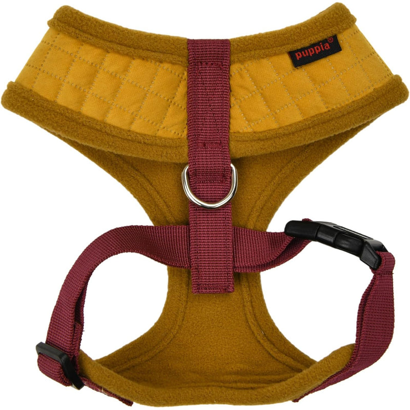 Puppia | Irvin Quilted Dog Harness (A) - Mustard-Puppia-Love My Hound