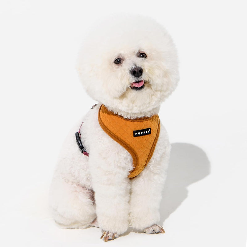 Puppia | Irvin Quilted Dog Harness (A) - Mustard-Puppia-Love My Hound