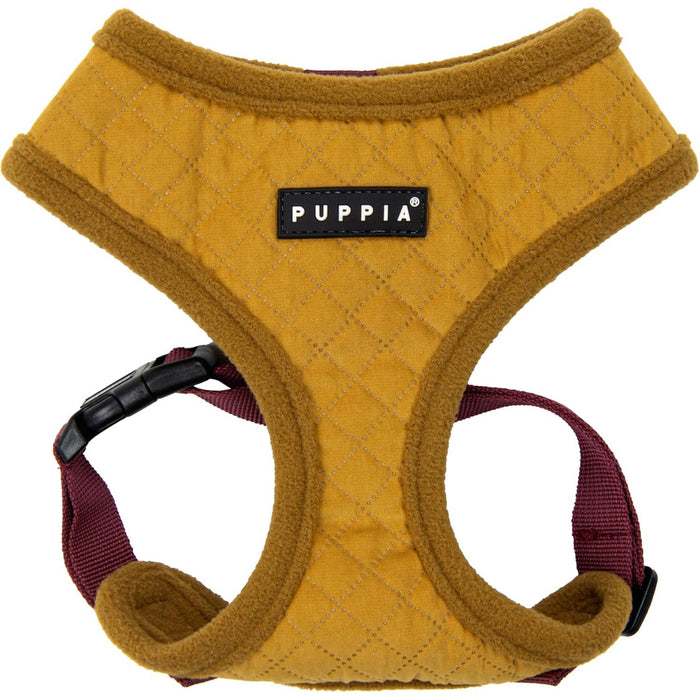 Puppia | Irvin Quilted Dog Harness (A) - Mustard-Puppia-Love My Hound