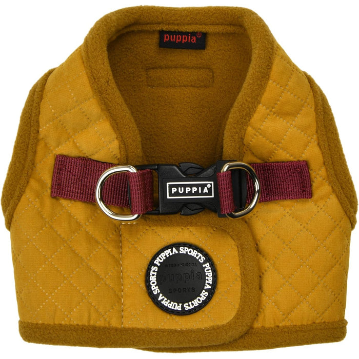 Puppia | Irvin Quilted Dog Harness (B) - Mustard-Puppia-Love My Hound