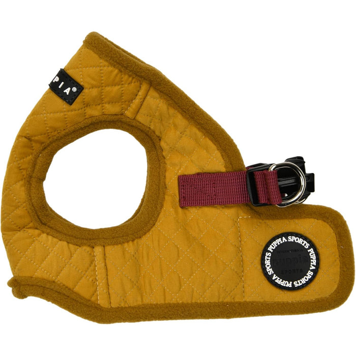 Puppia | Irvin Quilted Dog Harness (B) - Mustard-Puppia-Love My Hound