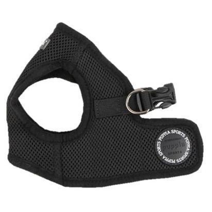 Puppia Soft Jacket Harness (B)- Black-Puppia-Love My Hound