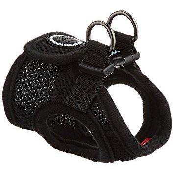 Puppia Soft Jacket Harness (B)- Black-Puppia-Love My Hound