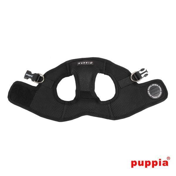 Puppia Soft Jacket Harness (B)- Black-Puppia-Love My Hound