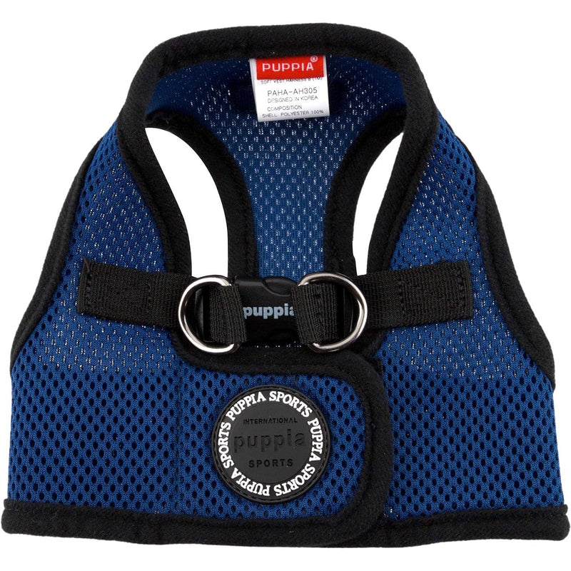 Puppia Soft Vest Dog Harness (B) - Navy-Puppia-Love My Hound