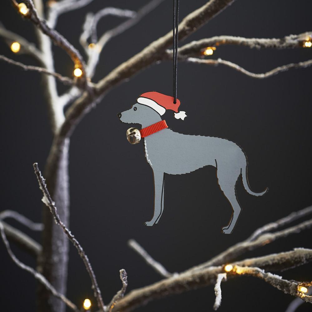 Sweet William | Christmas Tree Decoration - Lurcher-Sweet William-Love My Hound