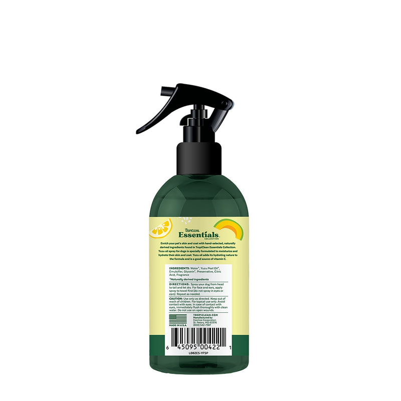 Tropiclean Essentials - Yuzu oil refreshing spray for dogs-Tropiclean-Love My Hound