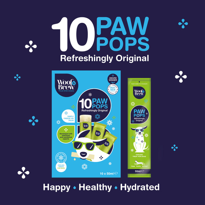 WOOF&BREW | Paw Pops Freeze Pops for Dogs - Natural Dog Treat-WOOF&BREW LTD-Love My Hound