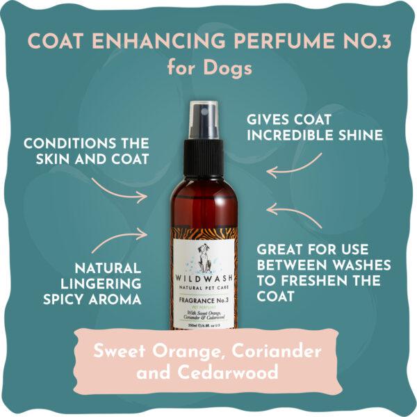 Wildwash PRO | Perfume 'Fragrance No3' - Warm & Spicy - 200ml-WildWash-Love My Hound