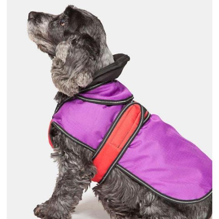 Danish Design - The Ultimate 2 in 1 Waterproof and Fleece Dog Coat - Purple-Danish Design-Love My Hound