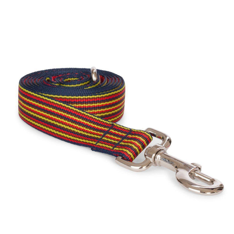 Fabdog | Mini Stripe Lead Red-Fabdog-Love My Hound