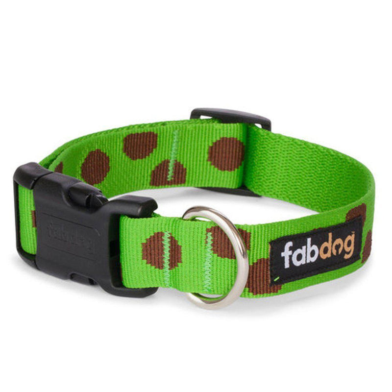 Fabdog | Polka Dot Collar Green-Fabdog-Love My Hound