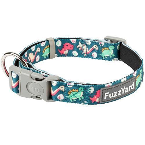 FuzzYard | Dinosaur Land Print - Dog Collar-FuzzYard-Love My Hound