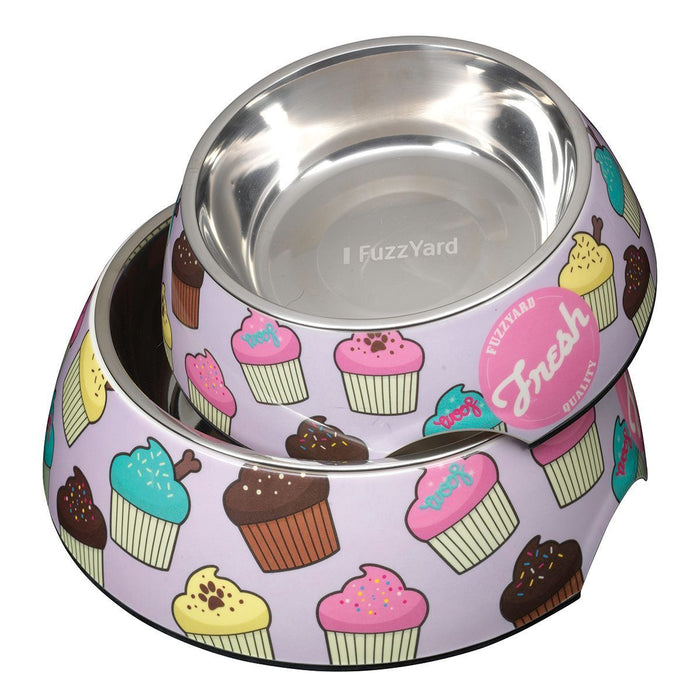 FuzzYard Pet Bowl | Cup Cakes-FuzzYard-Love My Hound