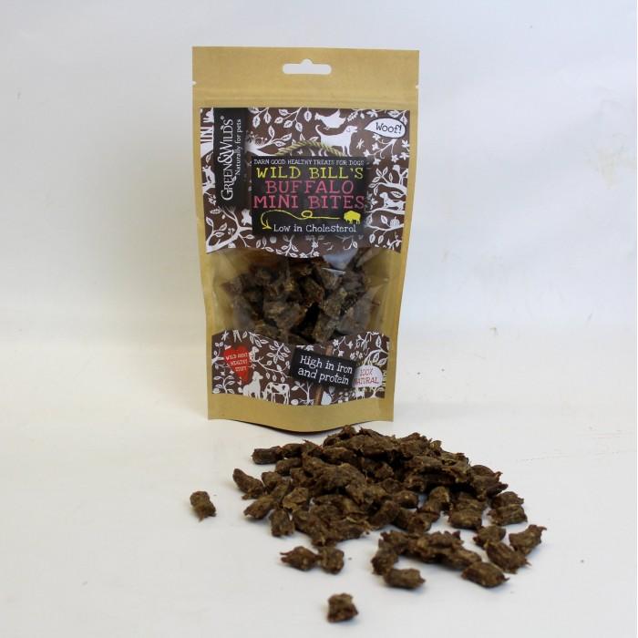 Green & Wilds | Buffalo Mini Bites - Dog Treats 75g-Green & Wilds-Love My Hound