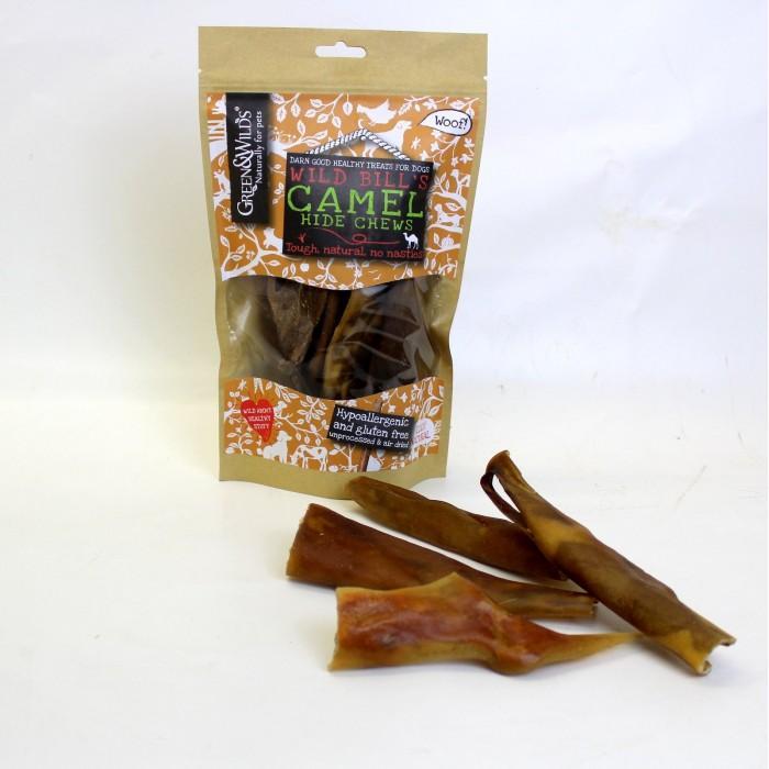 Green & Wilds | Camel Hide Chews Dog Treats 100g-Green & Wilds-Love My Hound