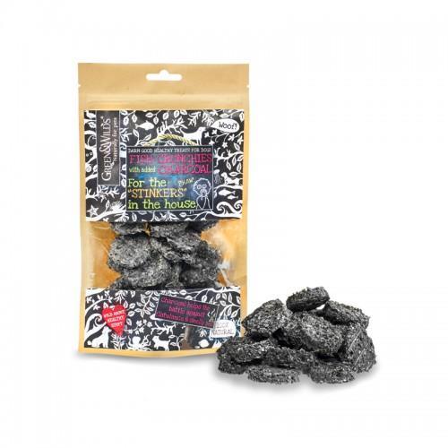 Green & Wilds | Fish Crunchies With Charcoal Dog Treats-Green & Wilds-Love My Hound