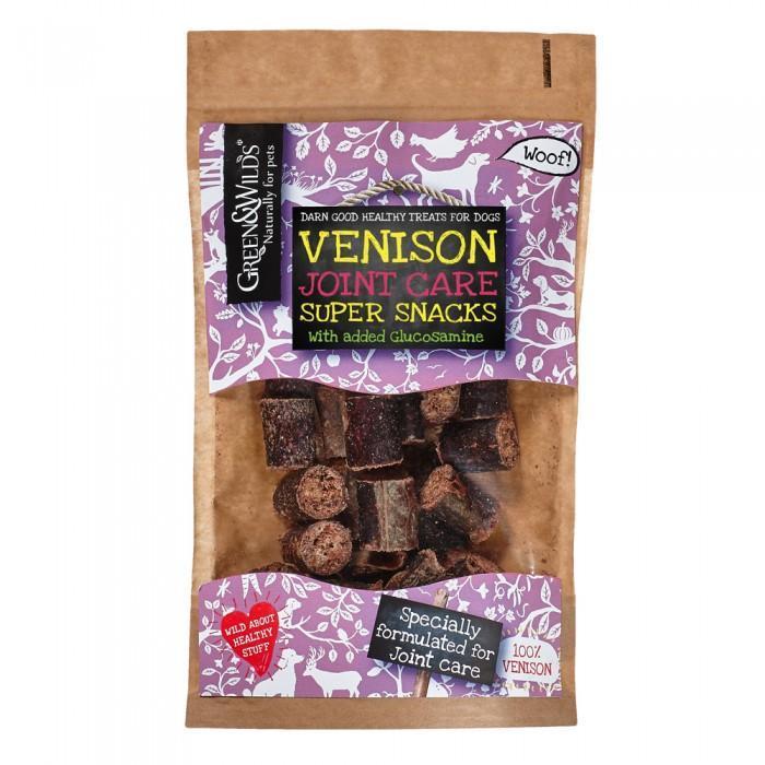 Green & Wilds | Venison Joint Care Super Snacks Dog Treats 75g-Green & Wilds-Love My Hound