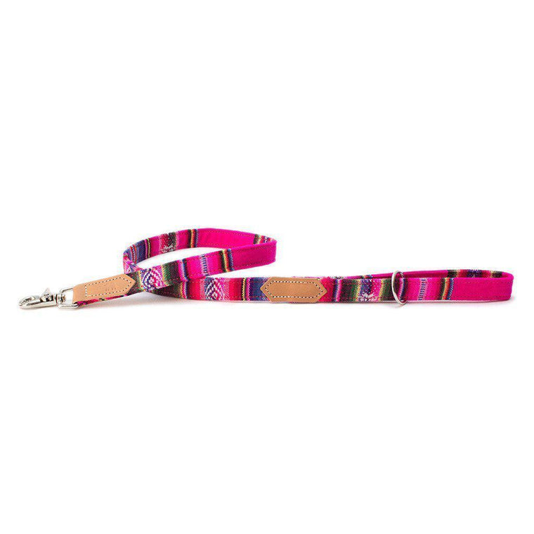 Hiro + Wolf Inca Pink Classic Dog Lead