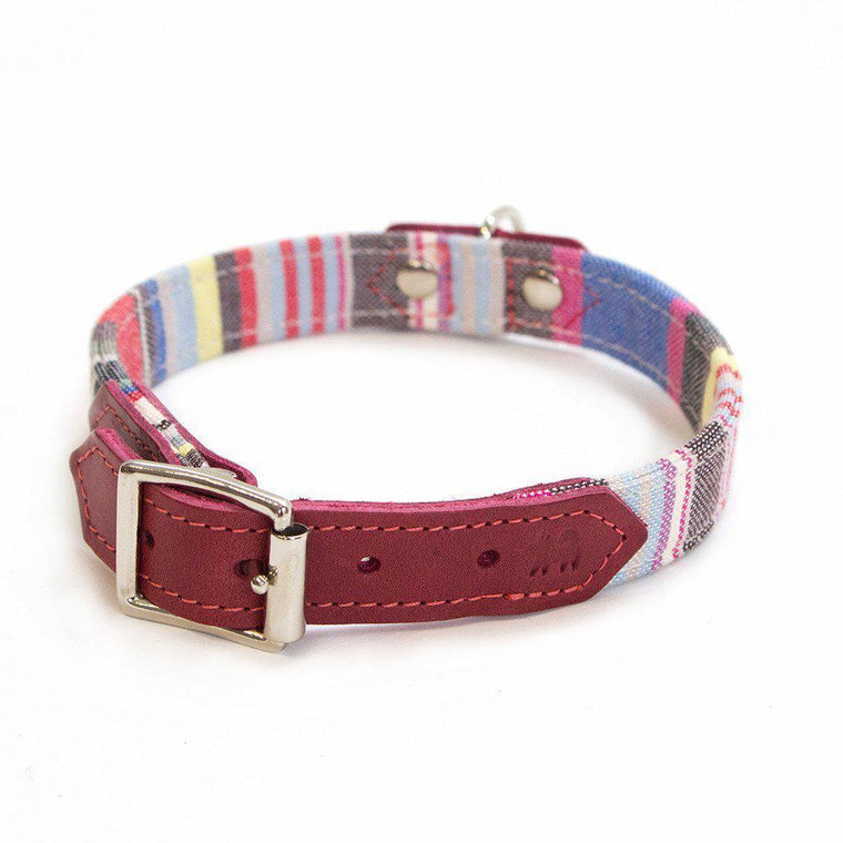 Hiro + Wolf Kikoy Gallaxy Stripe Dog Collar