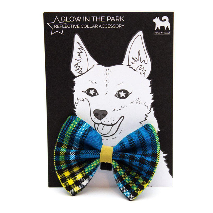 Hiro + Wolf Shuka Blue Bow Tie-Hiro + Wolf-Love My Hound