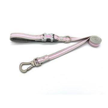 Hugo & Hudson - Pink Classic Stripe Dog Lead