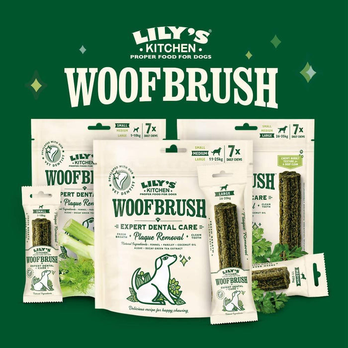 Lily's Kitchen Woof Brush Dental Dog Chew-Lily's Kitchen-Love My Hound